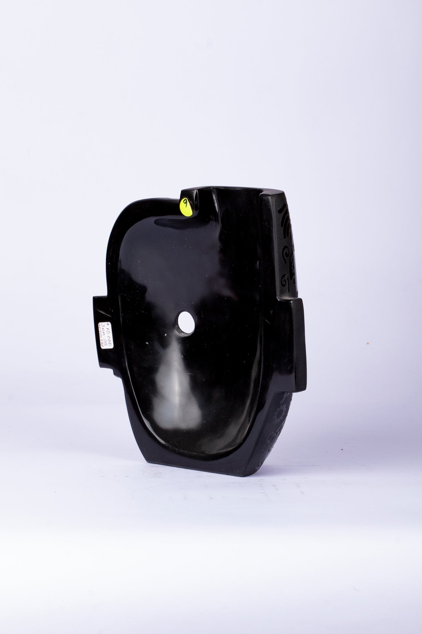 Máscara Dualidad – Obsidiana Grabada