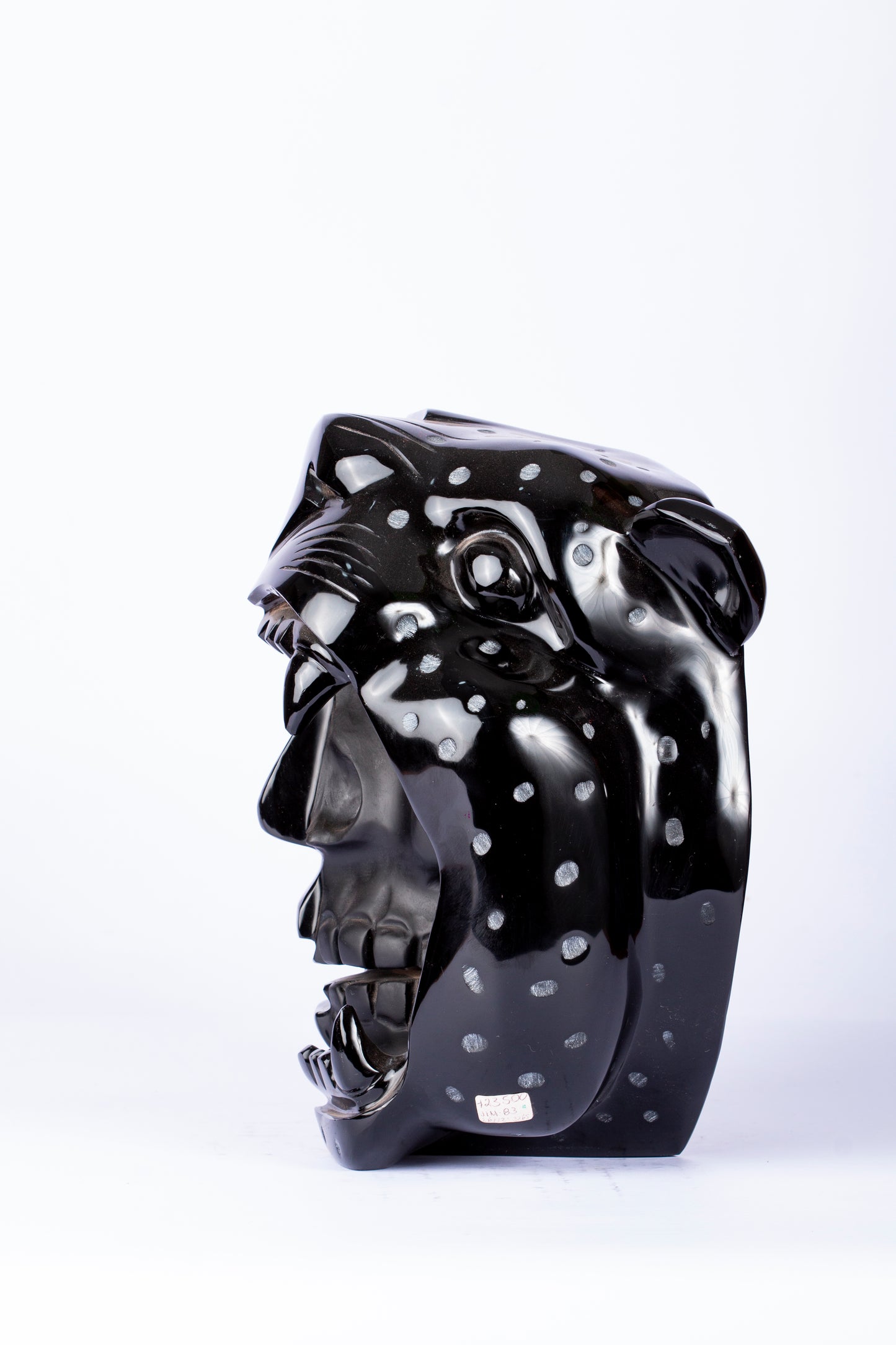 Máscara Dualidad Jaguar – Obsidiana Negra