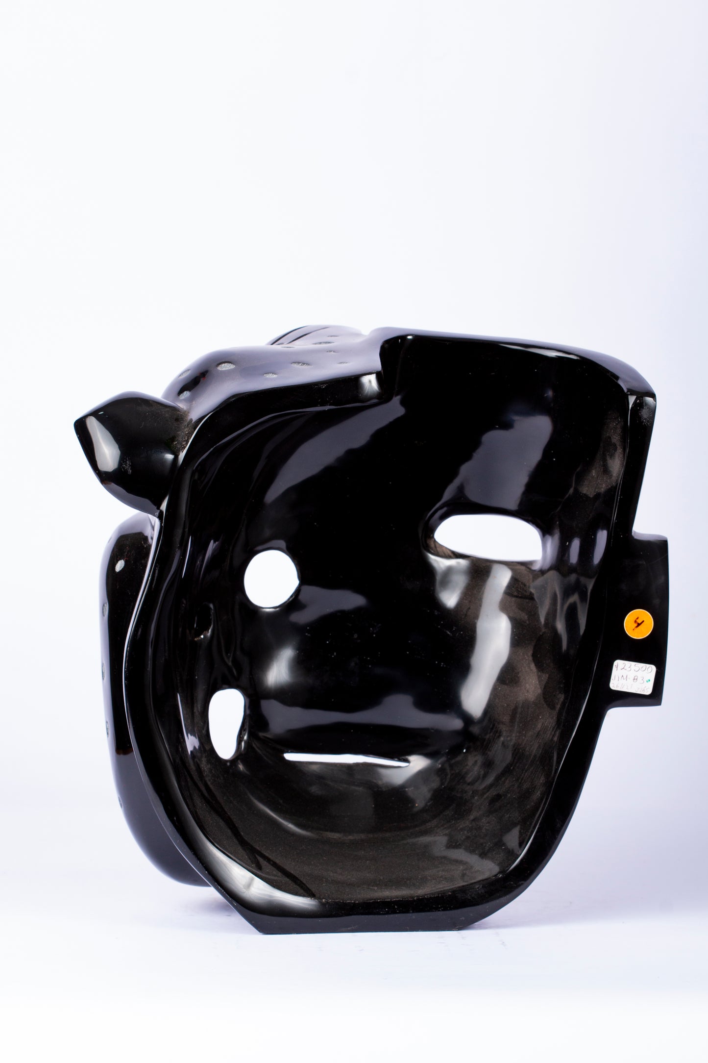 Máscara Dualidad Jaguar – Obsidiana Negra