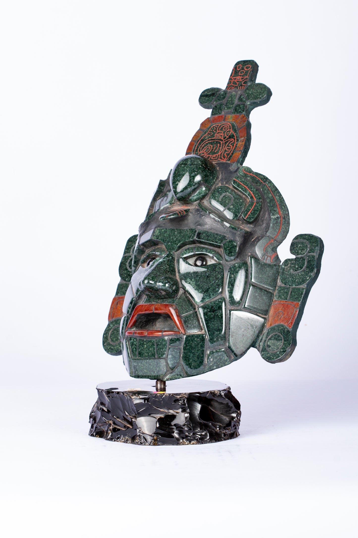 Máscara de Jade del Guerrero Jaguar