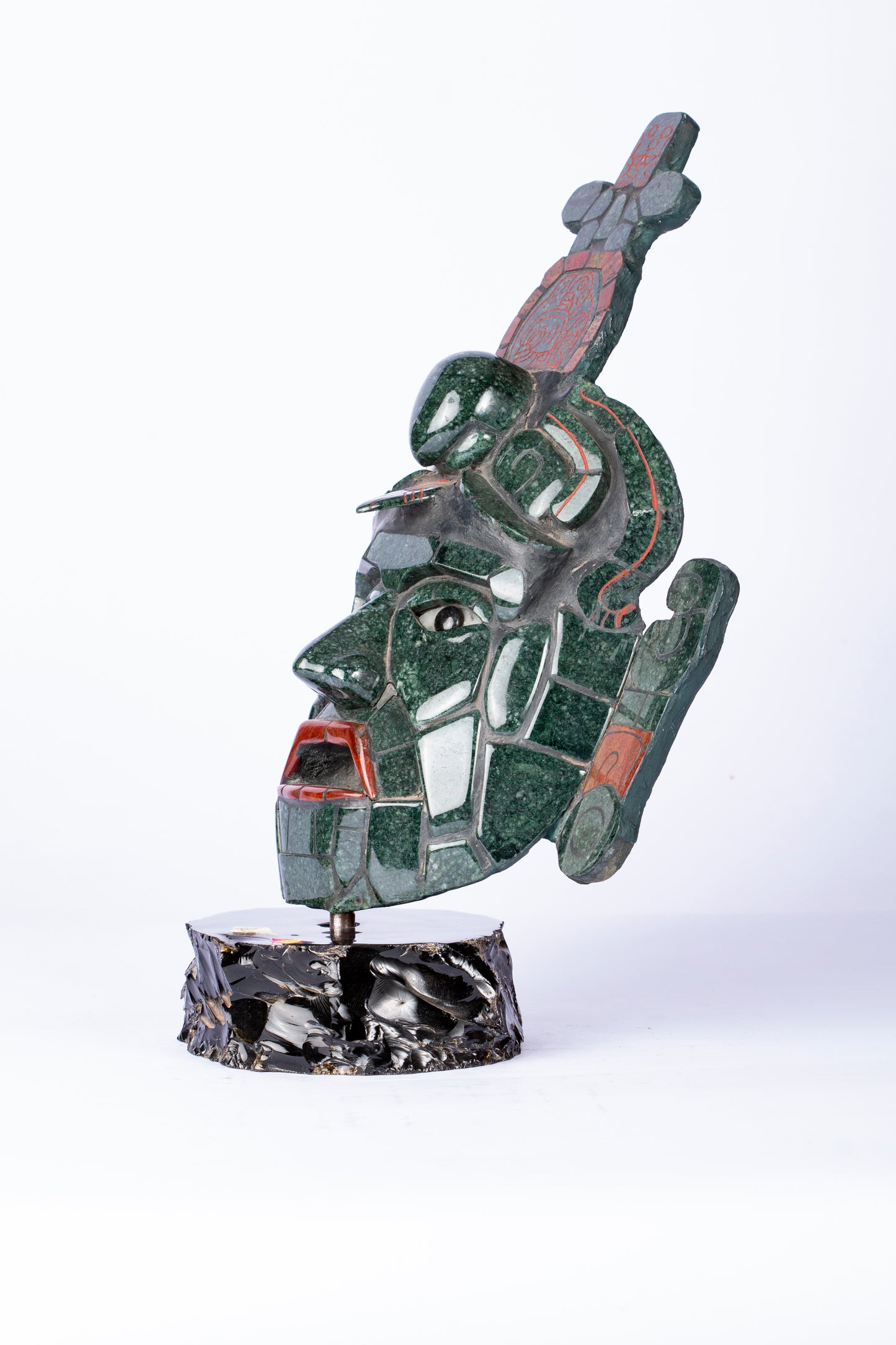 Máscara de Jade del Guerrero Jaguar