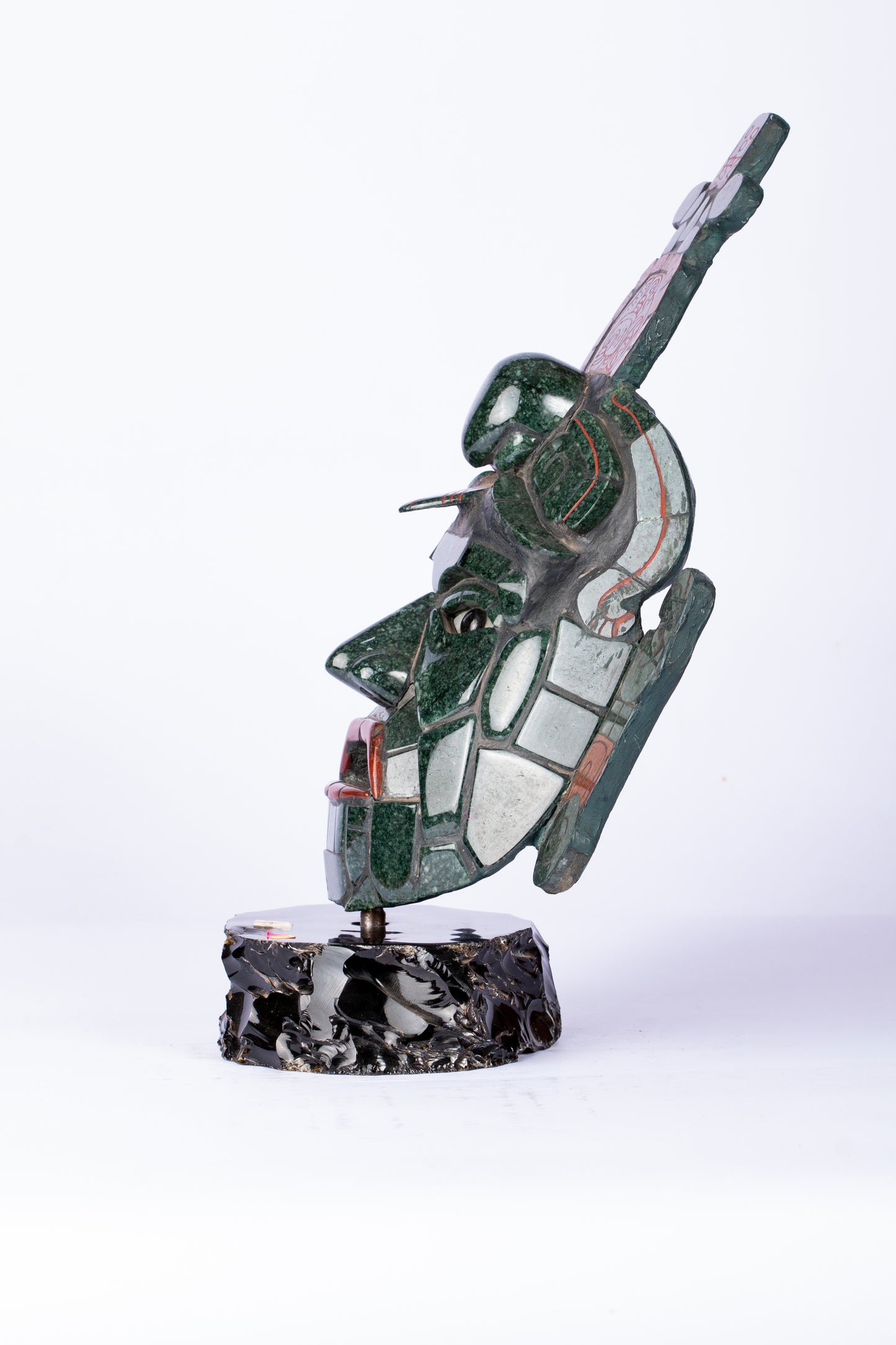 Máscara de Jade del Guerrero Jaguar