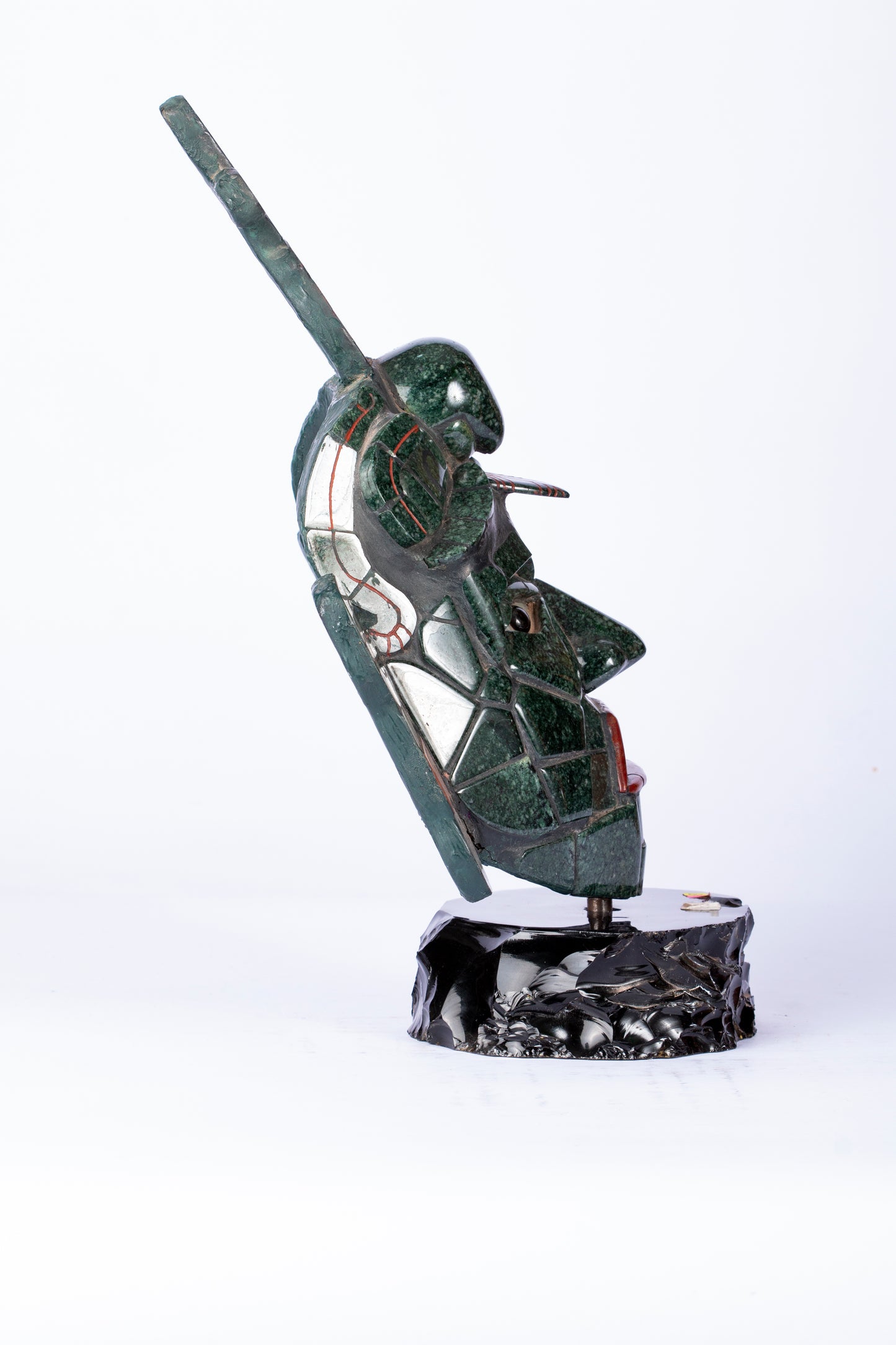 Máscara de Jade del Guerrero Jaguar