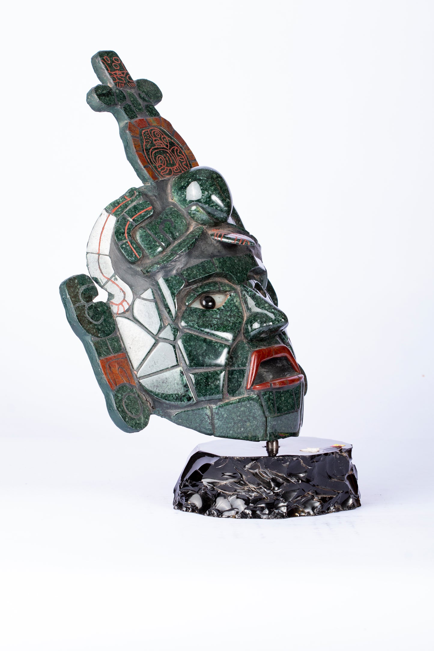 Máscara de Jade del Guerrero Jaguar