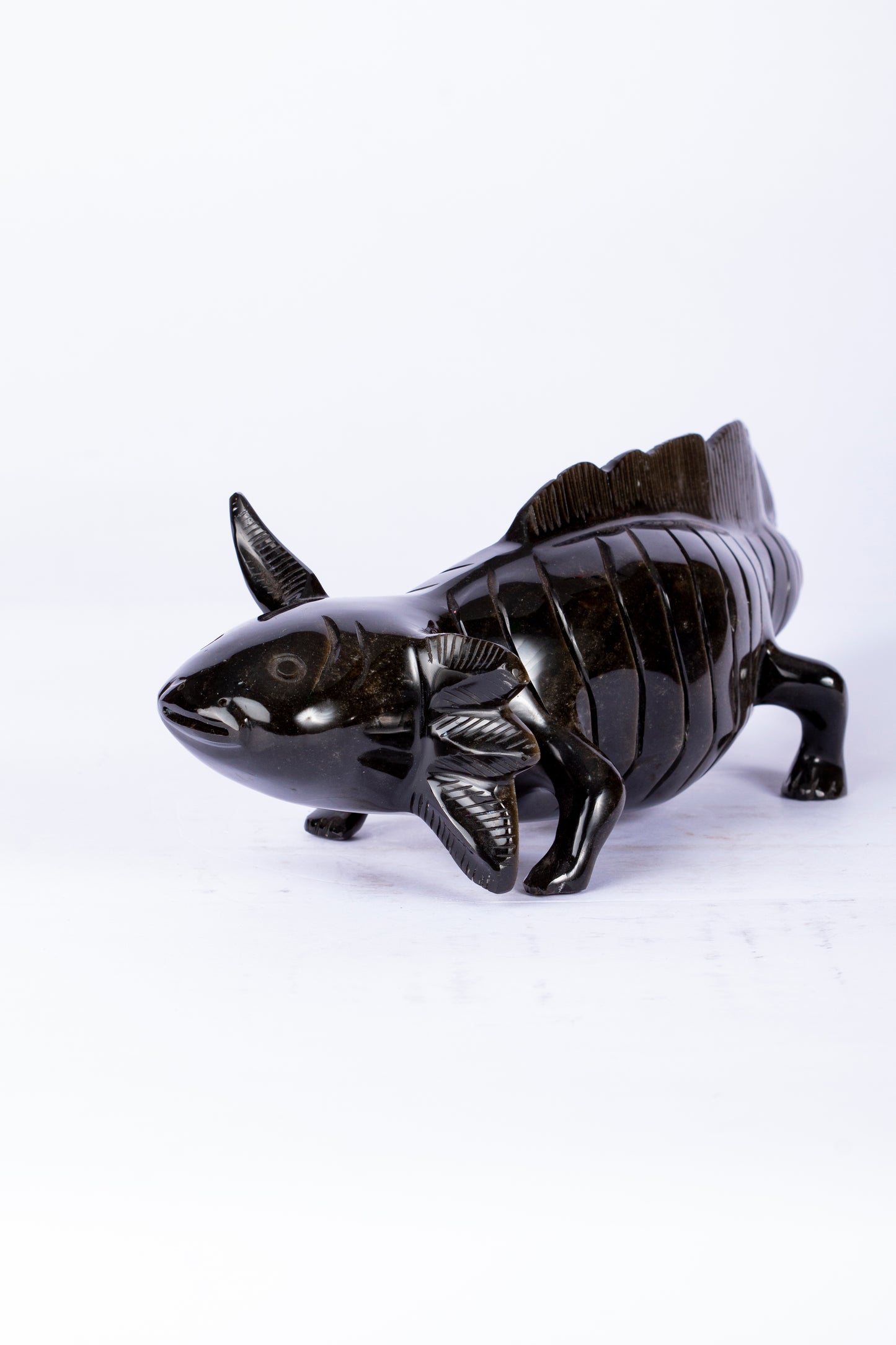 Ajolote de Obsidiana Negra