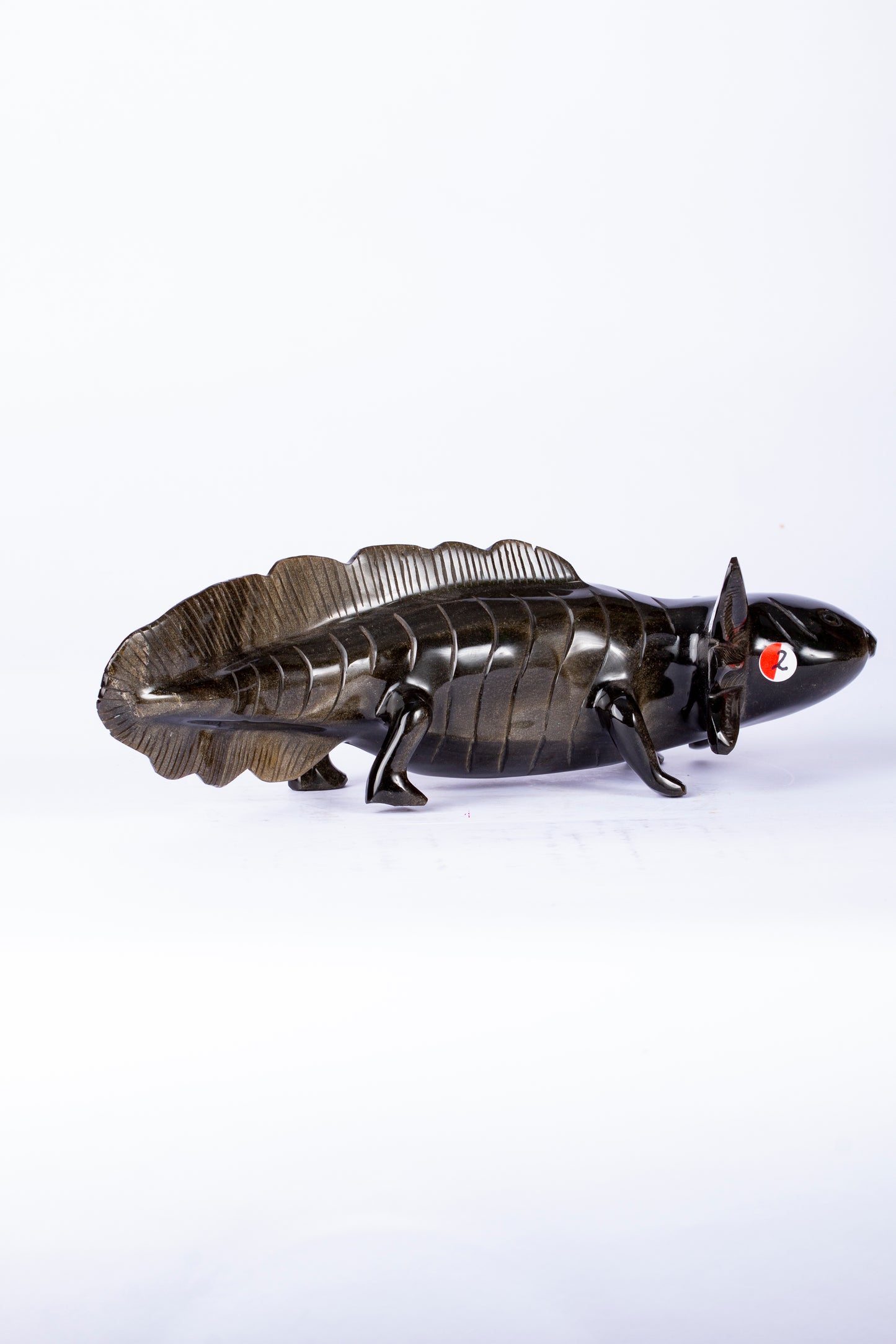 Ajolote de Obsidiana Negra