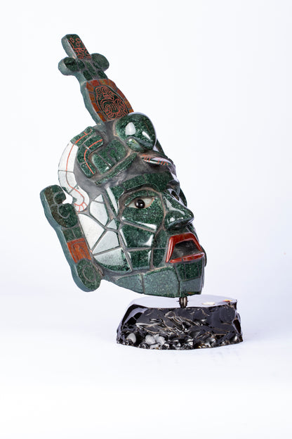 Máscara de Jade del Guerrero Jaguar