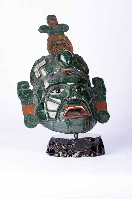 Máscara de Jade del Guerrero Jaguar