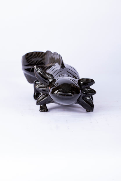 Ajolote de Obsidiana Negra