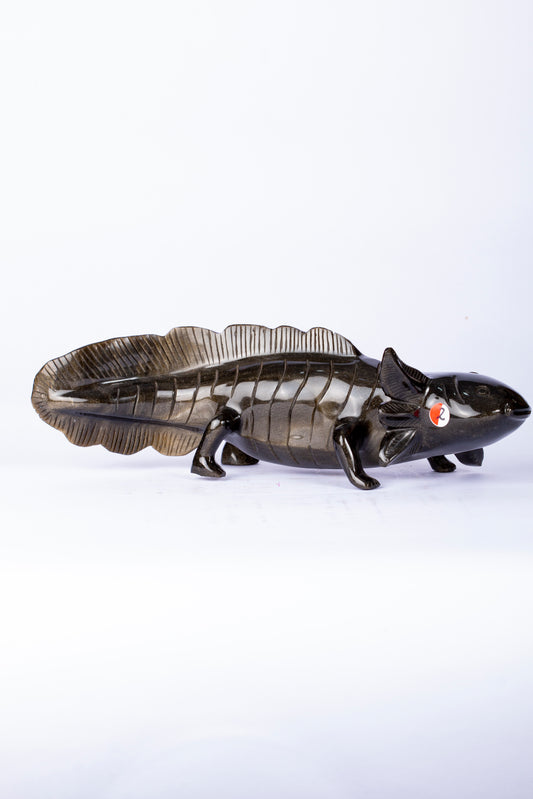 Ajolote de Obsidiana Negra